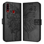 Custodia per telefono in pelle con farfalla goffrata, For Samsung Galaxy A81 / M60s /Note10 Lite, For Samsung Galaxy A10s / M10s, For Samsung Galaxy A20s