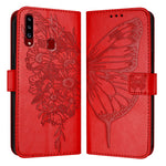 Custodia per telefono in pelle con farfalla goffrata, For Samsung Galaxy A81 / M60s /Note10 Lite, For Samsung Galaxy A10s / M10s, For Samsung Galaxy A20s