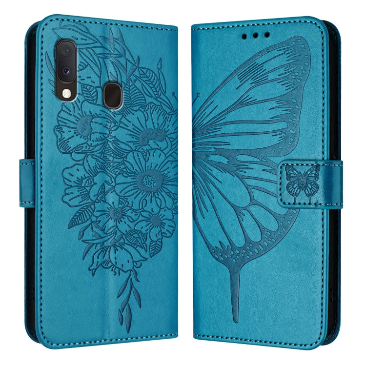 Custodia per telefono in pelle con farfalla goffrata, For Samsung Galaxy Note10, For Samsung Galaxy Note10+, For Samsung Galaxy A20e / A10e