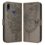 Custodia per telefono in pelle con farfalla goffrata, For Samsung Galaxy A81 / M60s /Note10 Lite, For Samsung Galaxy A10s / M10s, For Samsung Galaxy A20s