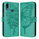 Custodia per telefono in pelle con farfalla goffrata, For Samsung Galaxy A81 / M60s /Note10 Lite, For Samsung Galaxy A10s / M10s, For Samsung Galaxy A20s