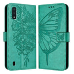 Custodia per telefono in pelle con farfalla goffrata, For Samsung Galaxy A40, For Samsung Galaxy A10 / M10 EU, For Samsung Galaxy Xcover 4s / Xcover 4
