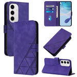 Custodia per telefono in pelle flip in rilievo 3D a tracolla, For Samsung Galaxy S24 FE 5G, For Samsung Galaxy M35, For Samsung Galaxy A55, For Samsung Galaxy A35 5G