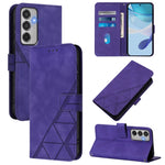 Custodia per telefono in pelle flip in rilievo 3D a tracolla, For Samsung Galaxy S24 FE 5G, For Samsung Galaxy M35, For Samsung Galaxy A55, For Samsung Galaxy A35 5G