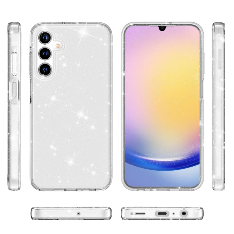 Custodia per telefono antiurto in polvere glitterata stile Terminator, For Samsung Galaxy A15 5G, For Samsung Galaxy A55 5G, For Samsung Galaxy A35 5G, For Samsung Galaxy A25 5G, For Samsung Galaxy S23 FE 5G