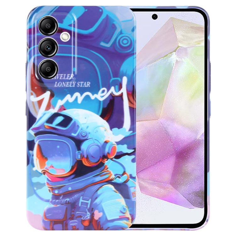 Custodia per telefono per PC con motivo dipinto con foro preciso, For Samsung Galaxy A35 5G