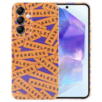 Custodia per telefono per PC con motivo dipinto con foro preciso, For Samsung Galaxy A55 5G