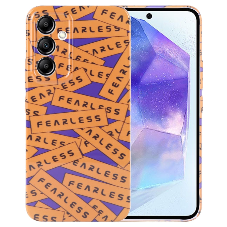 Custodia per telefono per PC con motivo dipinto con foro preciso, For Samsung Galaxy A55 5G