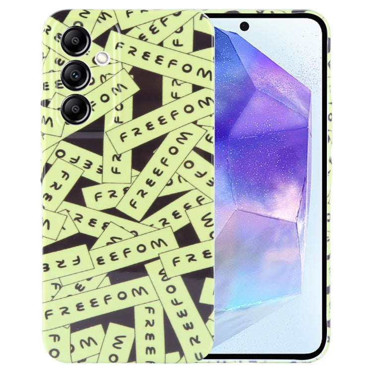 Custodia per telefono per PC con motivo dipinto con foro preciso, For Samsung Galaxy A55 5G