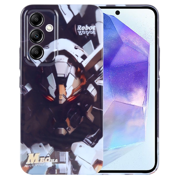 Custodia per telefono per PC con motivo dipinto con foro preciso, For Samsung Galaxy A55 5G