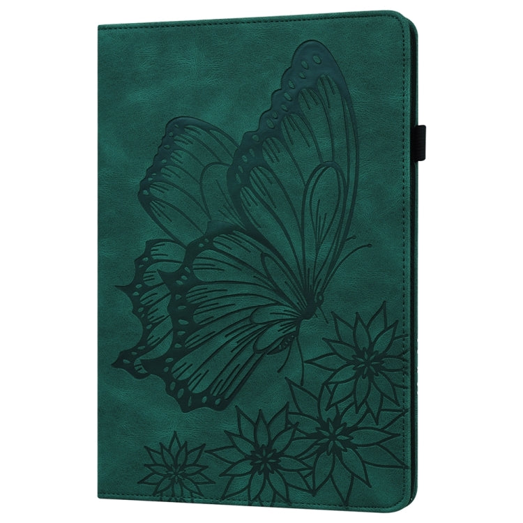 Custodia per tablet in pelle goffrata grande farfalla, For iPad Pro 13 2025 / 2024, For iPad Pro 11 2025 / 2024, For iPad Pro 12.9 2022 / Air 13 2024 / 2025