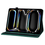 Custodia per tablet in pelle goffrata grande farfalla, For iPad Pro 13 2025 / 2024, For iPad Pro 11 2025 / 2024, For iPad Pro 12.9 2022 / Air 13 2024 / 2025