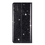 Custodia portafoglio in pelle glitter per Samsung Galaxy