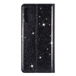 Custodia portafoglio in pelle glitter per Samsung Galaxy A70