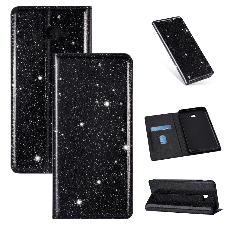 Custodia portafoglio in pelle glitter per Samsung Galaxy A70