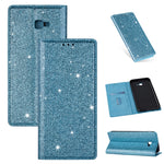 Custodia portafoglio in pelle glitter per Samsung Galaxy A70