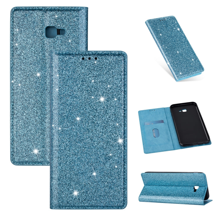 Custodia portafoglio in pelle glitter per Samsung Galaxy A70