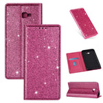 Custodia portafoglio in pelle glitter per Samsung Galaxy A70