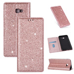 Custodia portafoglio in pelle glitter per Samsung Galaxy A70