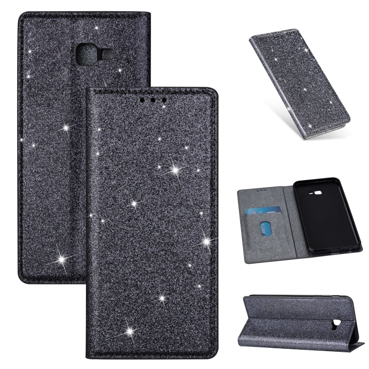 Custodia portafoglio in pelle glitter per Samsung Galaxy A70