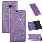 Custodia portafoglio in pelle glitter per Samsung Galaxy A70