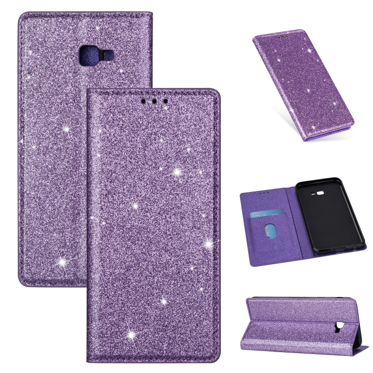 Custodia portafoglio in pelle glitter per Samsung Galaxy A70