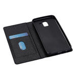 Custodia portafoglio in pelle glitter per Samsung Galaxy Note9