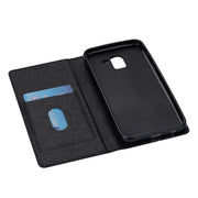 Custodia portafoglio in pelle glitter per Samsung Galaxy Note9