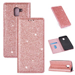 Custodia portafoglio in pelle glitter per Samsung Galaxy Note9