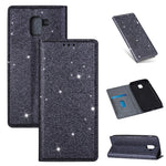 Custodia portafoglio in pelle glitter per Samsung Galaxy Note9