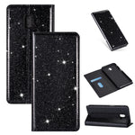 Custodia portafoglio in pelle glitter per Samsung Galaxy Note9