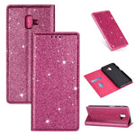 Custodia portafoglio in pelle glitter per Samsung Galaxy Note9