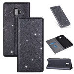 Custodia portafoglio in pelle glitter per Samsung Galaxy Note9