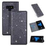 Custodia portafoglio in pelle glitter per Samsung Galaxy Note9
