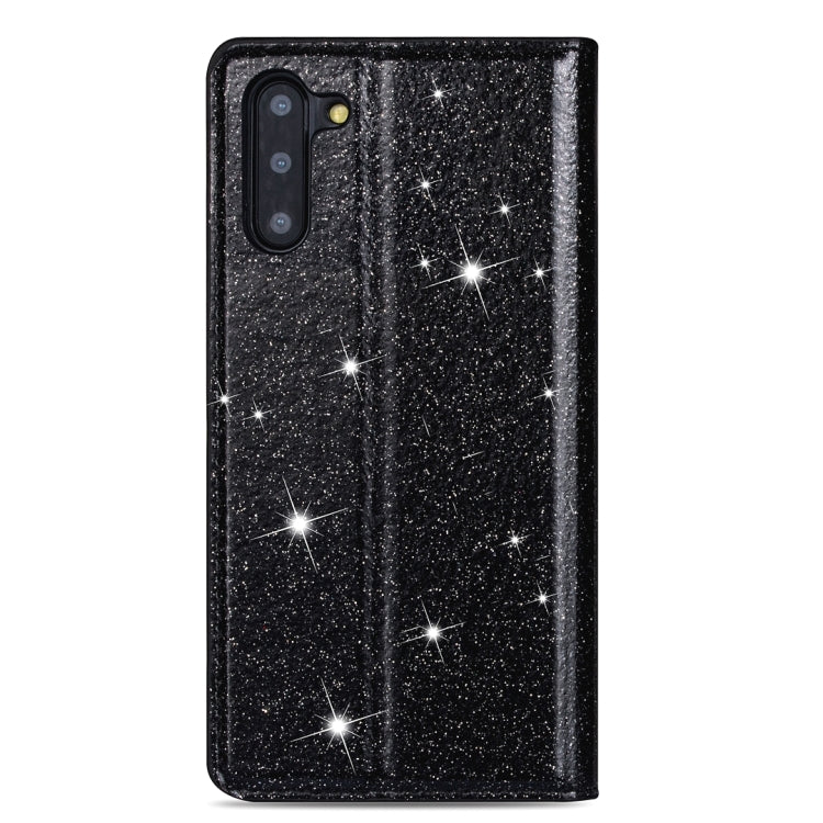 Custodia portafoglio in pelle glitter per Samsung Galaxy S10