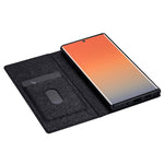 Custodia portafoglio in pelle glitter per Samsung Galaxy S10