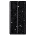 Custodia portafoglio in pelle con glitter per Samsung Galaxy A51