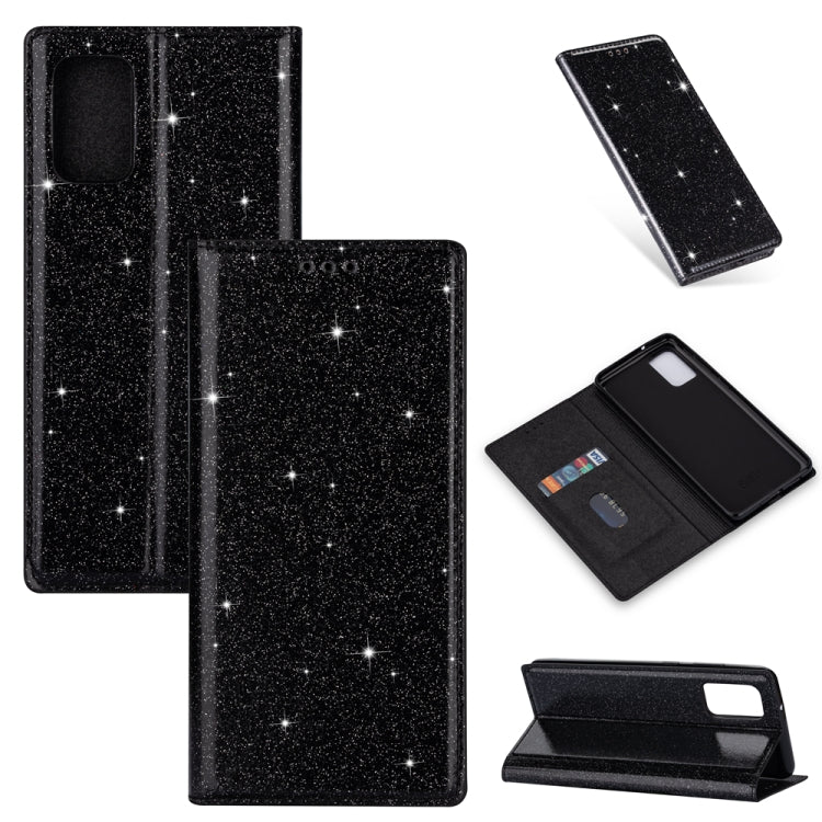 Custodia portafoglio in pelle glitter per Samsung Galaxy S20