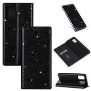 Custodia portafoglio in pelle glitter per Samsung Galaxy S20