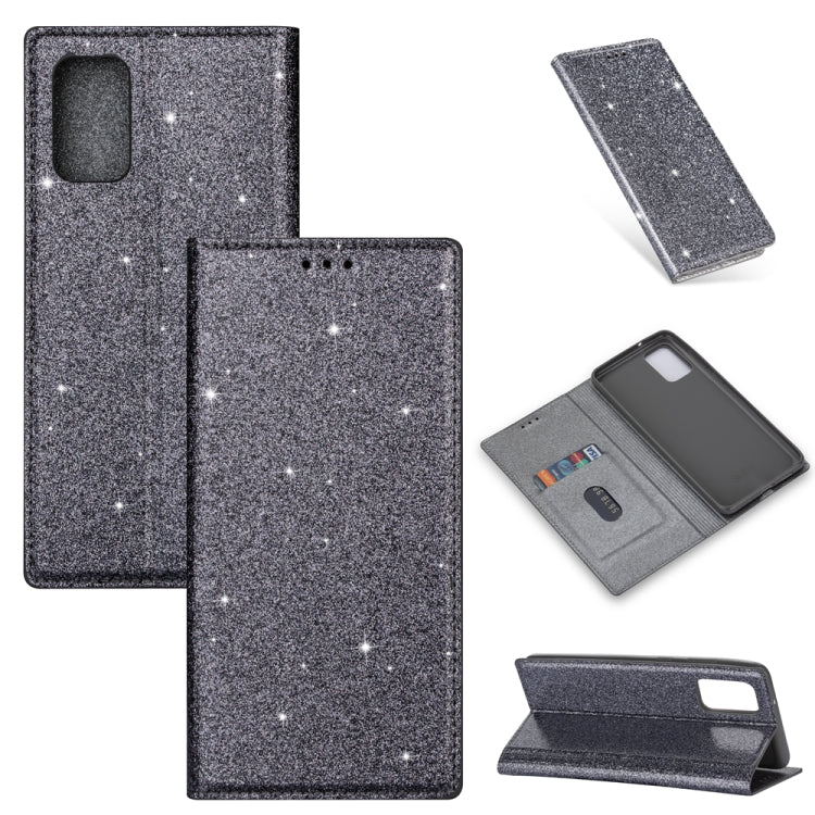 Custodia portafoglio in pelle glitter per Samsung Galaxy S20