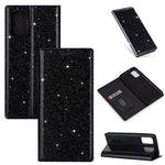 Custodia portafoglio in pelle glitter per Samsung Galaxy S20