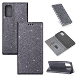 Custodia portafoglio in pelle glitter per Samsung Galaxy S20