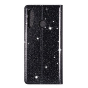 Custodia portafoglio pelle glitter per Samsung Galaxy A40S