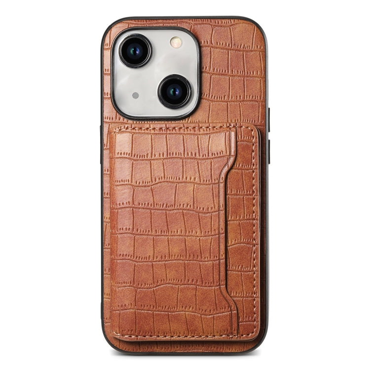 Custodia per telefono a copertura totale con motivo coccodrillo, For iPhone 13 Pro Max, For iPhone 13 Pro, For iPhone 13, For iPhone 12 Pro / 12
