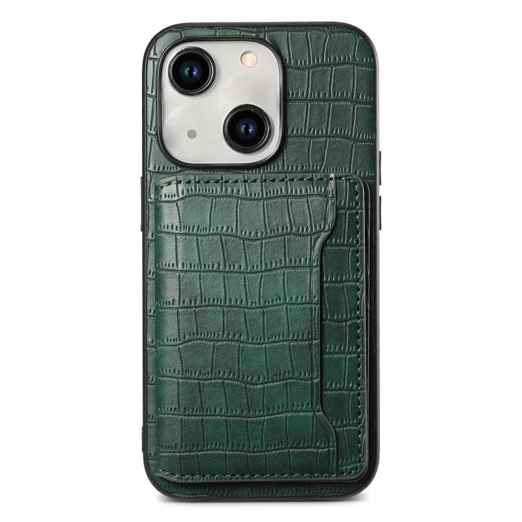 Custodia per telefono a copertura totale con motivo coccodrillo, For iPhone 13 Pro Max, For iPhone 13 Pro, For iPhone 13, For iPhone 12 Pro / 12