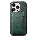Custodia per telefono a copertura totale con motivo coccodrillo, For iPhone 13 Pro Max, For iPhone 13 Pro, For iPhone 13, For iPhone 12 Pro / 12