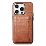 Custodia per telefono a copertura totale con motivo coccodrillo, For iPhone 13 Pro Max, For iPhone 13 Pro, For iPhone 13, For iPhone 12 Pro / 12