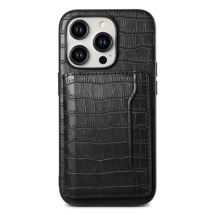 Custodia per telefono a copertura totale con motivo coccodrillo, For iPhone 13 Pro Max, For iPhone 13 Pro, For iPhone 13, For iPhone 12 Pro / 12