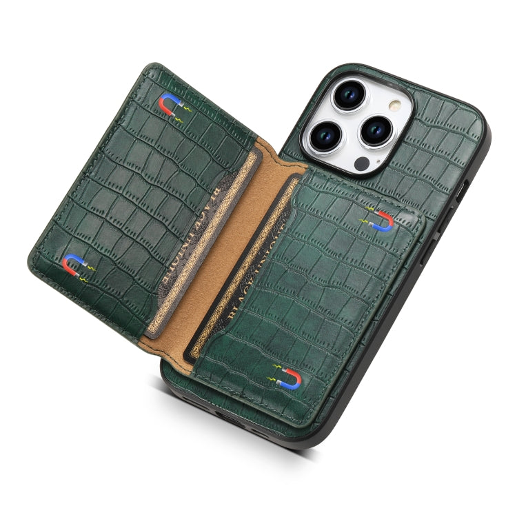 Custodia per telefono a copertura totale con motivo coccodrillo, For iPhone 13 Pro Max, For iPhone 13 Pro, For iPhone 13, For iPhone 12 Pro / 12