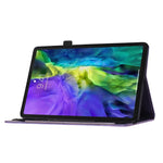 Custodia per tablet in pelle con stampa farfalla gatto, For iPad Air 13 2026 / 2025 / 2024, For iPad Air 11 2026 / 2025 / 2024, For iPad Pro 13 2025 / 2024, For iPad Pro 11 2025 / 2024